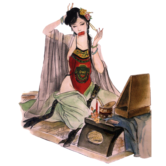 CHINESE LADY LINGERIE IN ANCIENT CHINA (2) —Various Shapes on Little Pieces